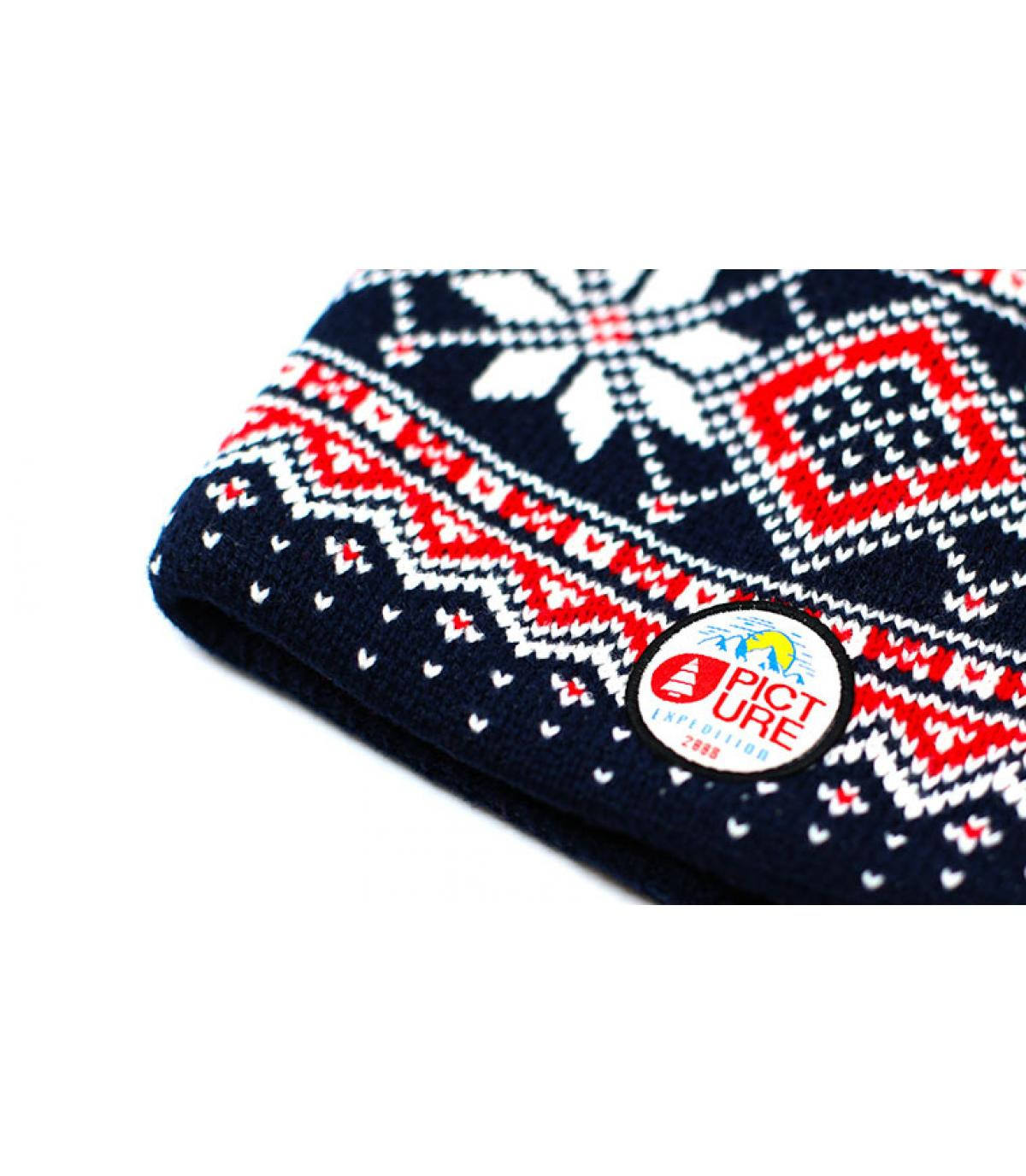 gorro pompóm estampado Picture gorro pompóm estampado Picture